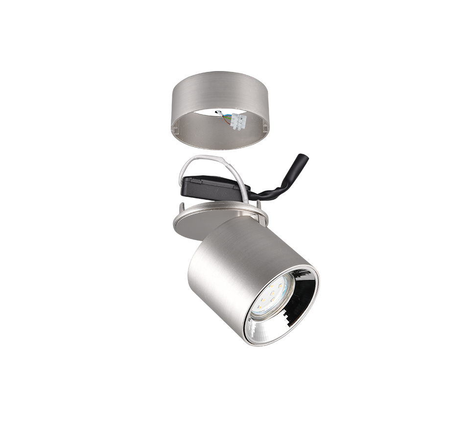 GUAYANA | Ceiling lamp | Nickel mat | Metal