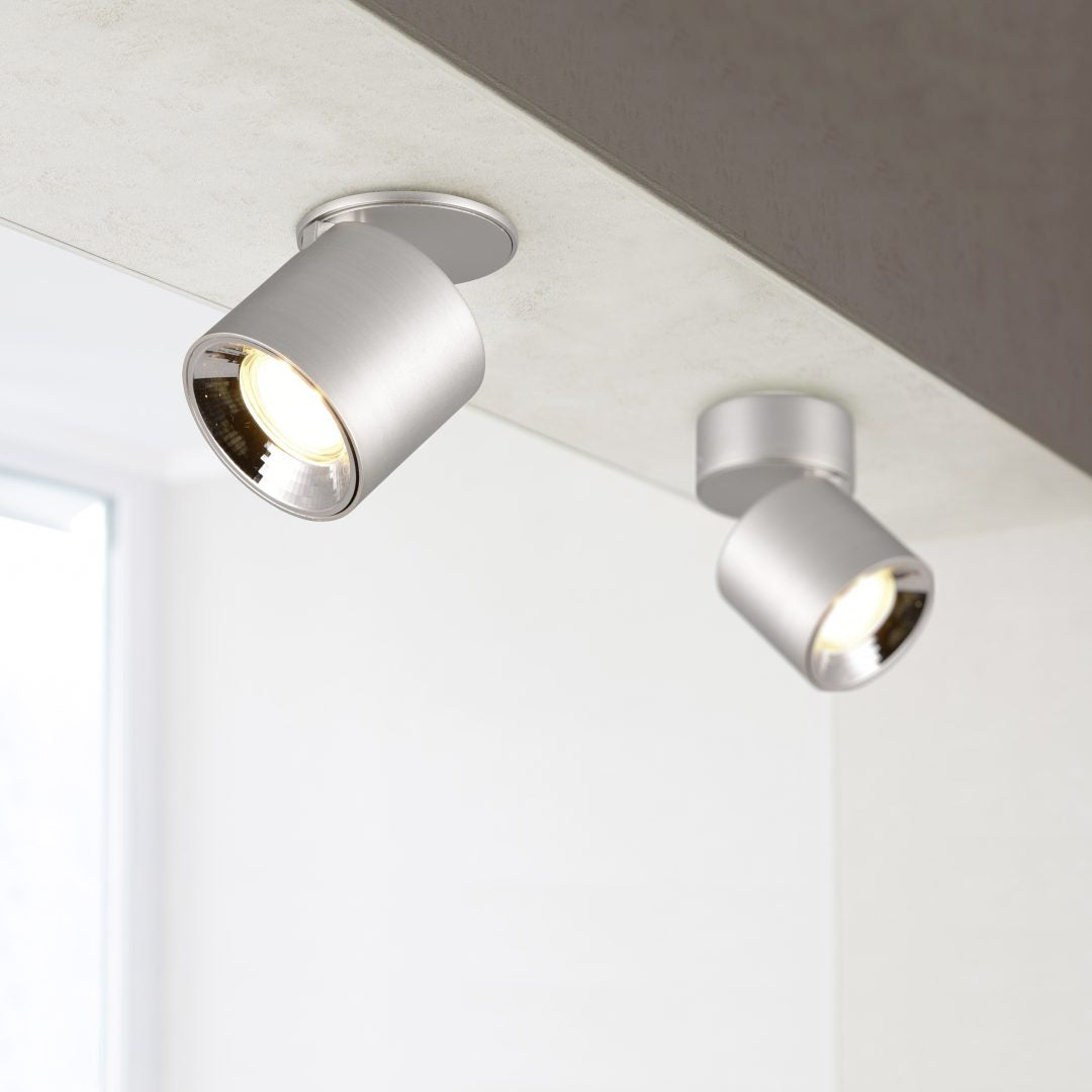 GUAYANA | Ceiling lamp | Nickel mat | Metal