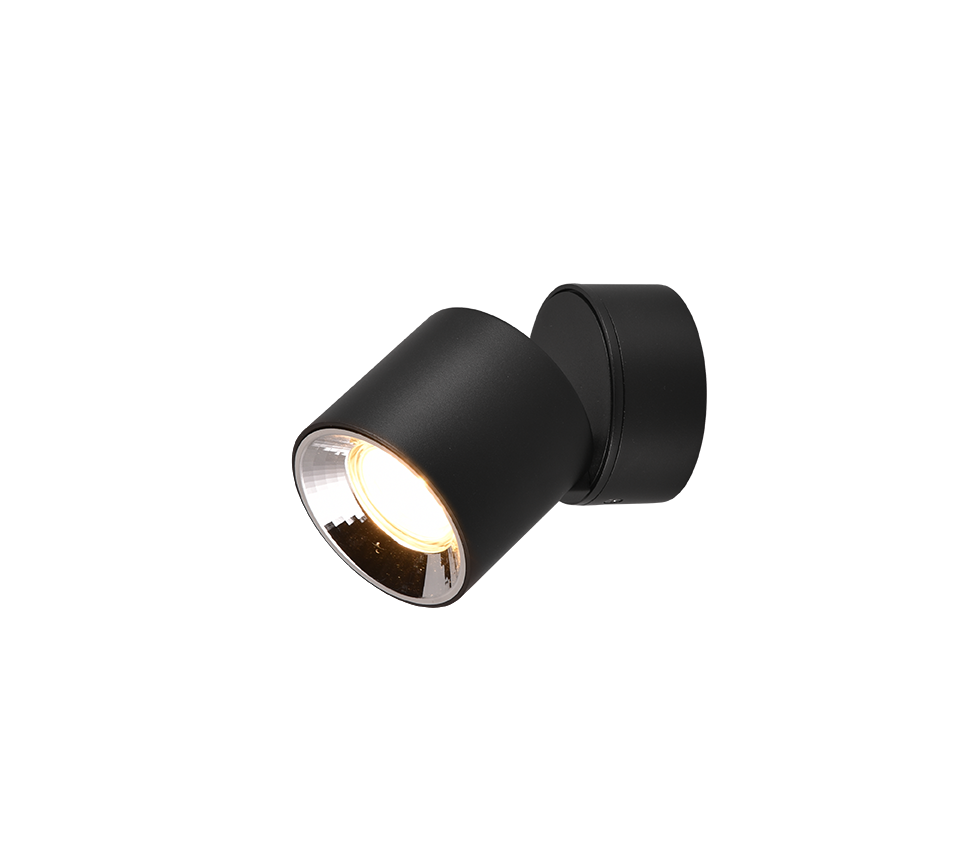 GUAYANA | Ceiling lamp | Black mat | Metal