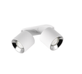 GUAYANA | Ceiling lamp | White mat | Metal