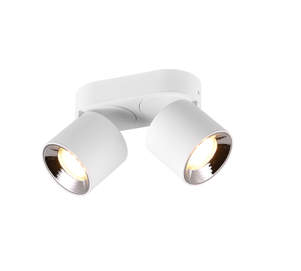 GUAYANA | Ceiling lamp | White mat | Metal