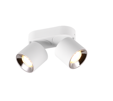 GUAYANA | Ceiling lamp | White mat | Metal