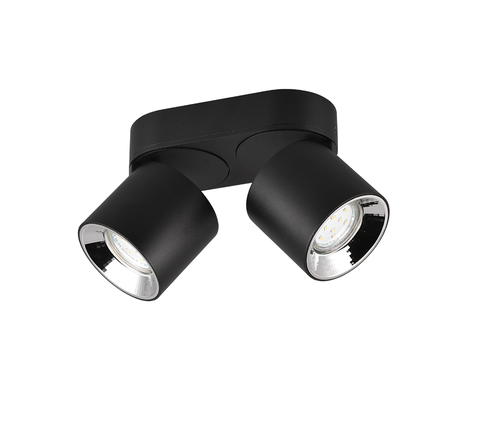 GUAYANA | Ceiling lamp | Black mat | Metal