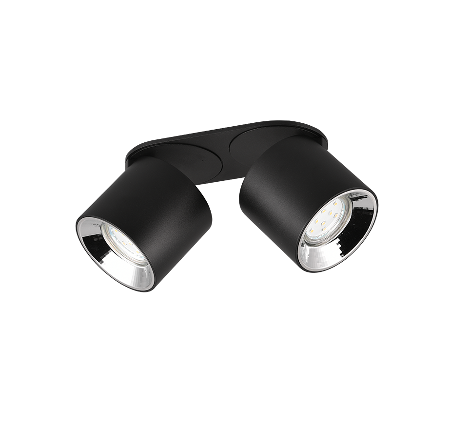 GUAYANA | Ceiling lamp | Black mat | Metal