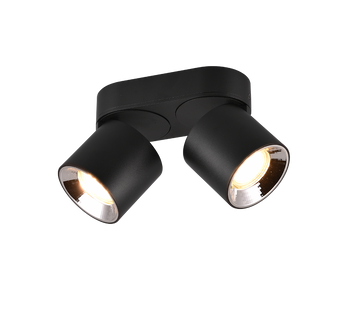 GUAYANA | Ceiling lamp | Black mat | Metal