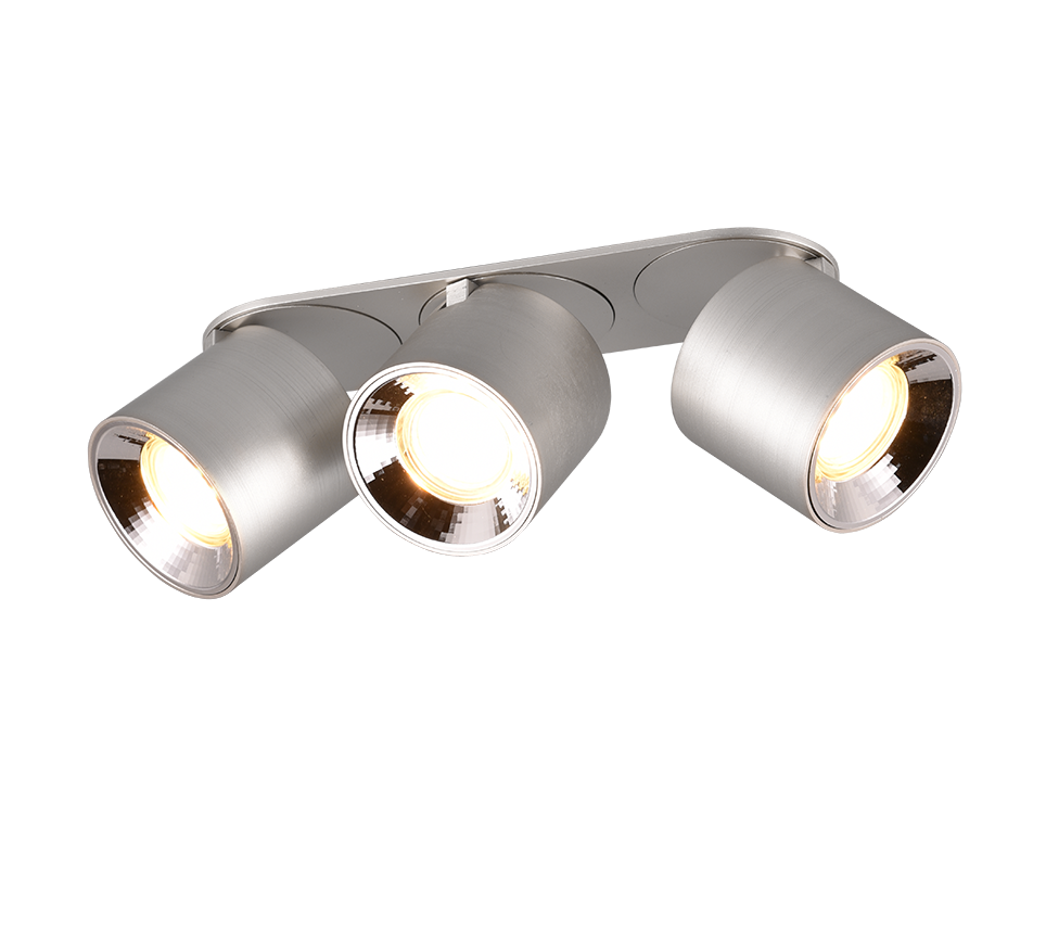 GUAYANA | Ceiling lamp | Nickel mat | Metal