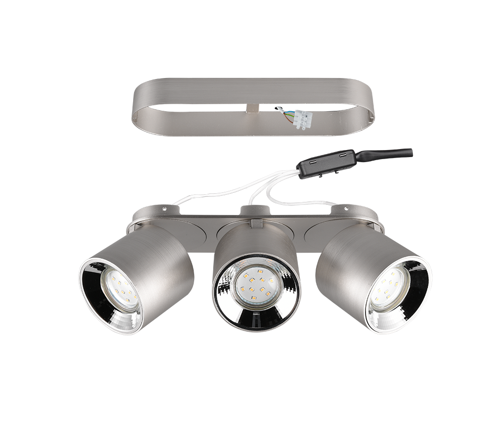 GUAYANA | Ceiling lamp | Nickel mat | Metal