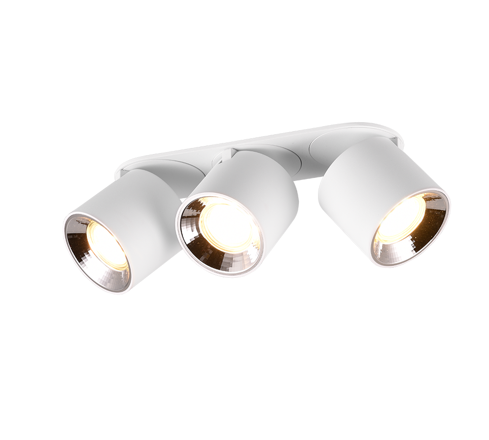 GUAYANA | Ceiling lamp | White mat | Metal