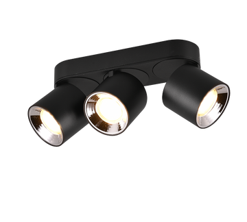 GUAYANA | Ceiling lamp | Black mat | Metal