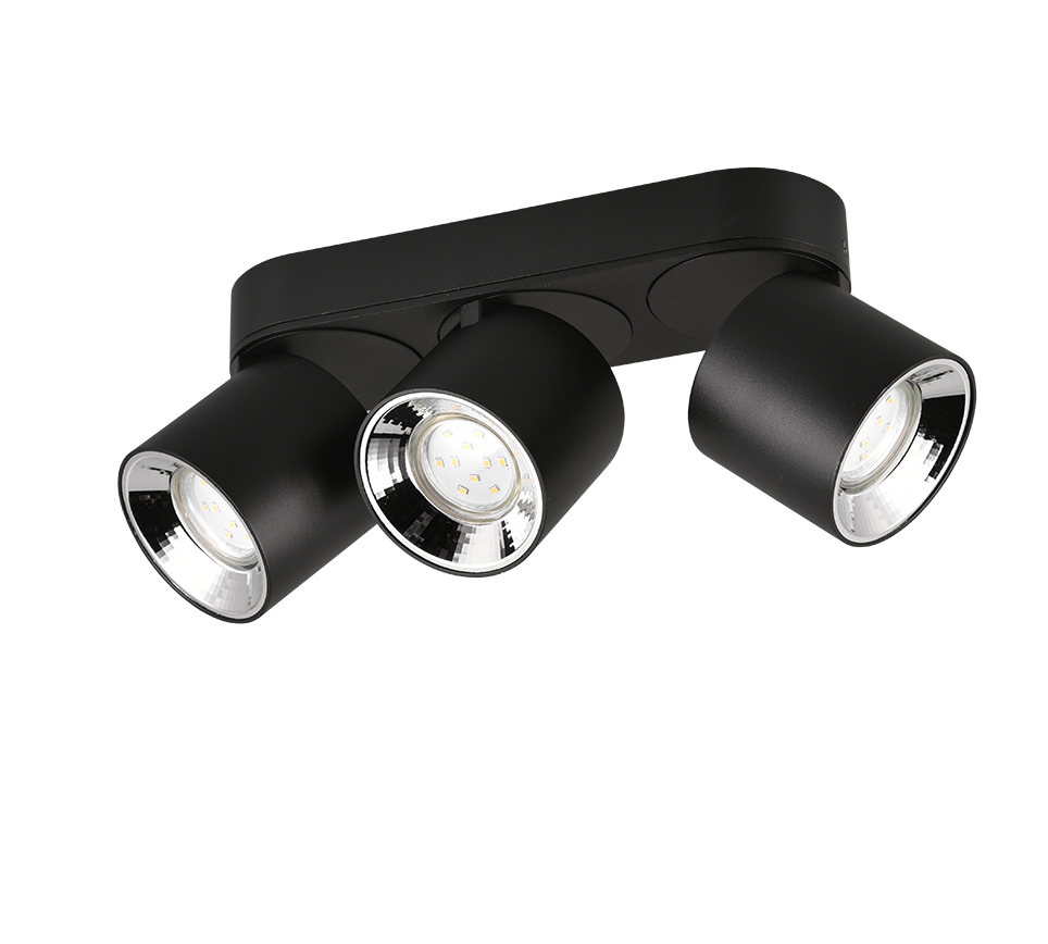 GUAYANA | Ceiling lamp | Black mat | Metal