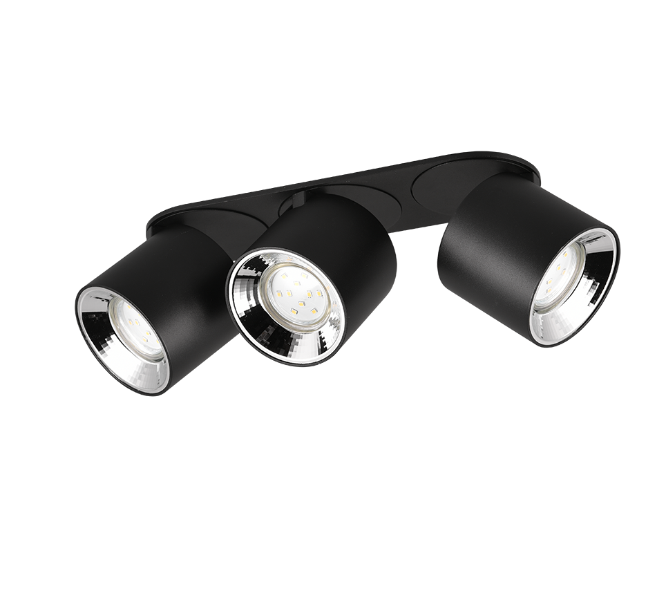 GUAYANA | Ceiling lamp | Black mat | Metal