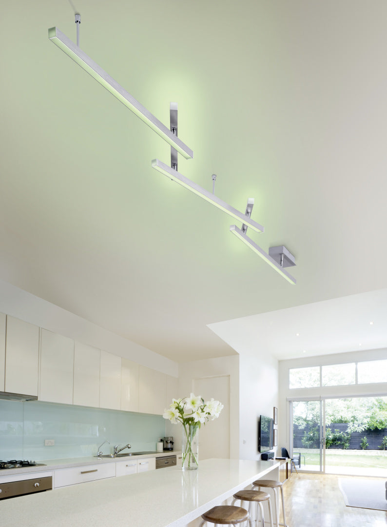 MELBY | Ceiling lamp | Nickel mat | Metal