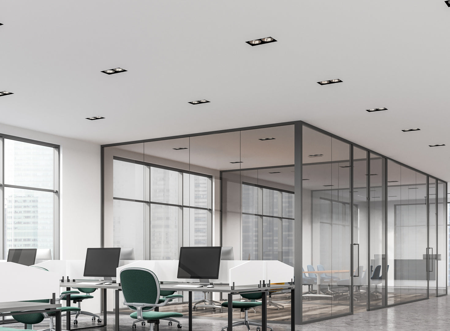 KENAI | Recessed lighting | Black mat | Metal