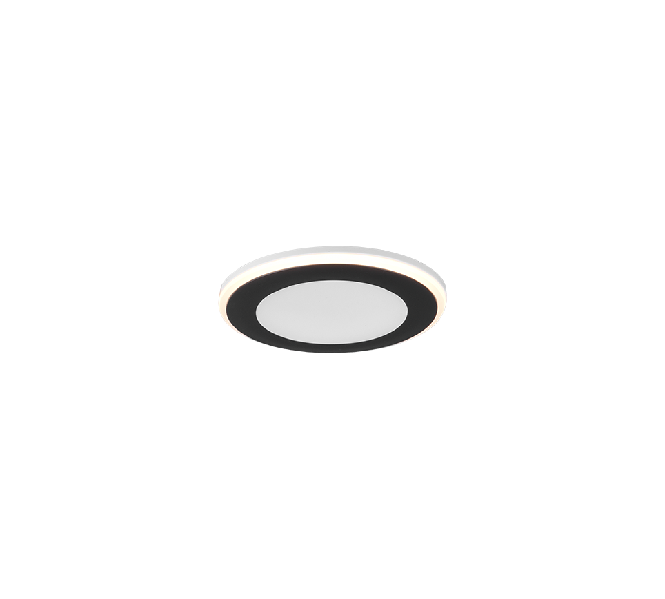 AURA | Recessed lighting | Black mat | Plastic