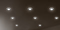 AURA | Recessed lighting | Black mat | Plastic
