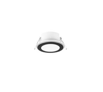 AURA | Recessed lighting | Black mat | Plastic