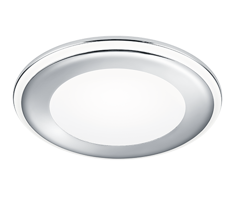 AURA | Recessed lighting | Chrome | Plastic