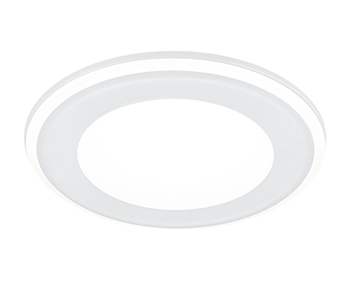 AURA | Recessed lighting | White mat | Plastic