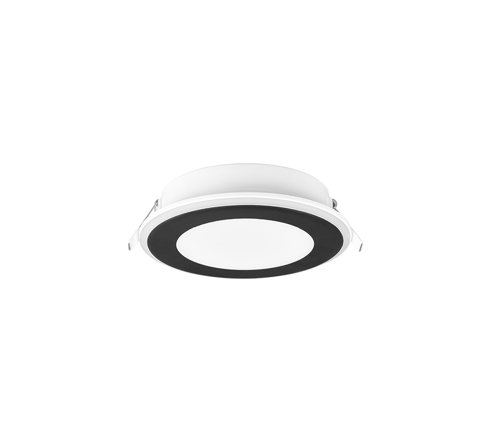 AURA | Recessed lighting | Black mat | Plastic