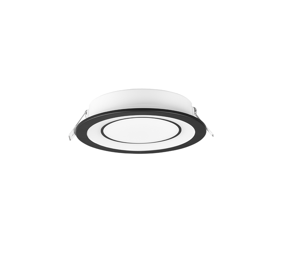 CORE | Recessed lighting | Black mat | Plastic
