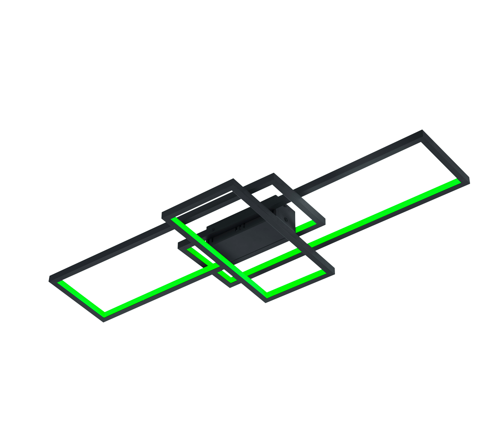 THIAGO | Ceiling lamp | Anthracite | Metal