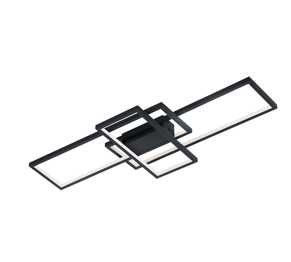 THIAGO | Ceiling lamp | Anthracite | Metal