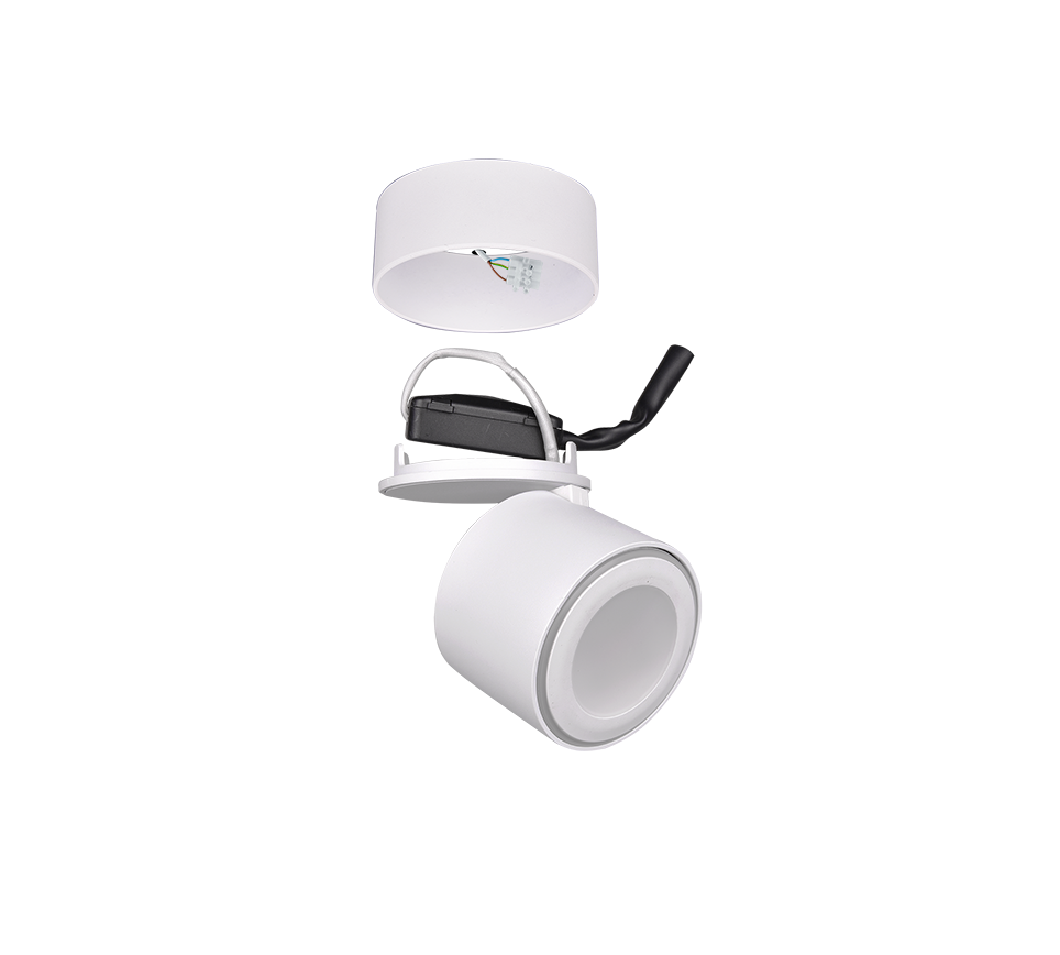 TAURUS | Ceiling lamp | White mat | Metal