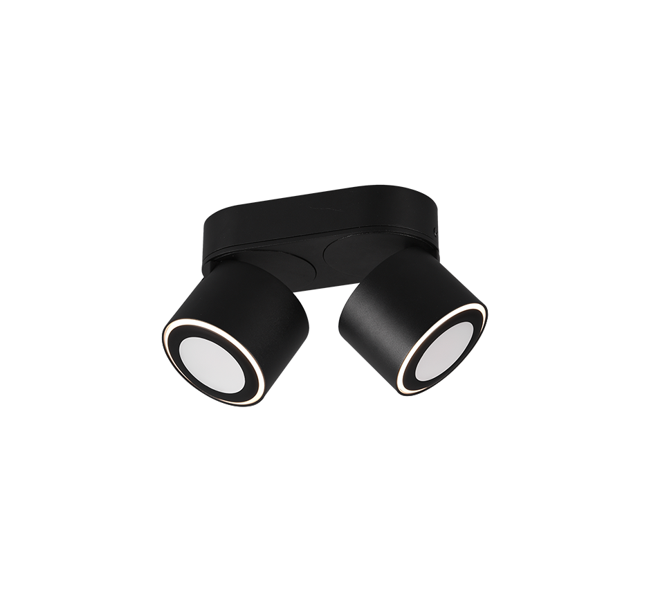 TAURUS | Ceiling lamp | Black mat | Metal