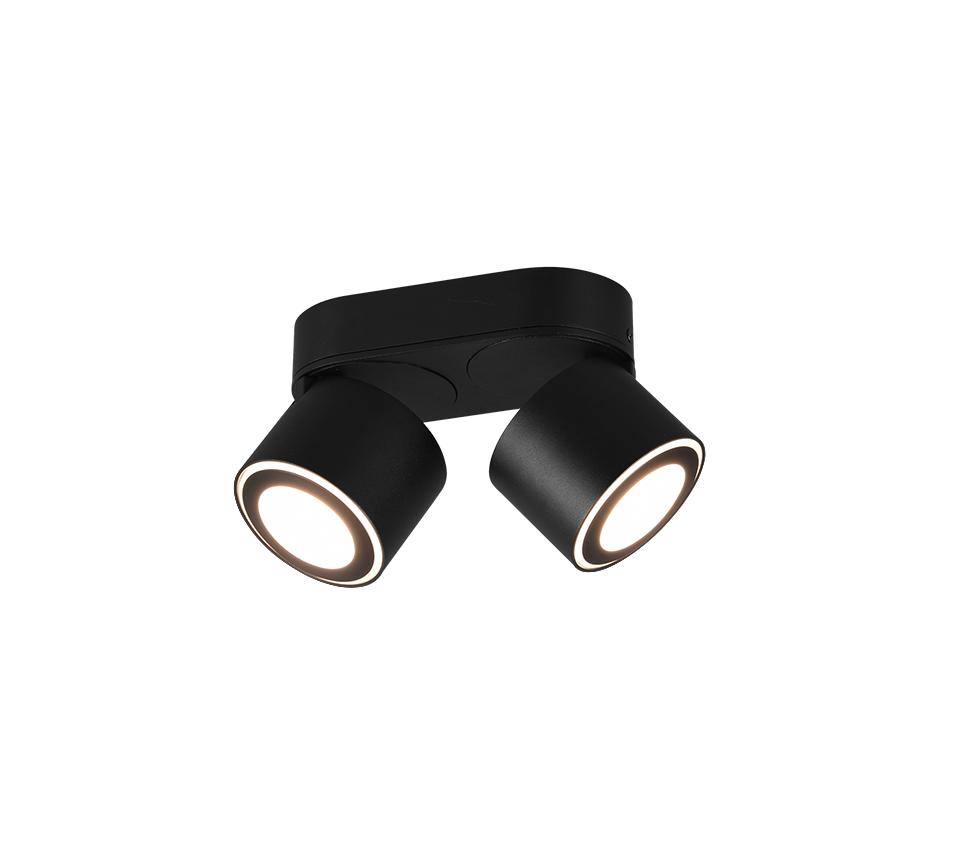 TAURUS | Ceiling lamp | Black mat | Metal