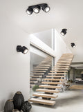 TAURUS | Ceiling lamp | Black mat | Metal