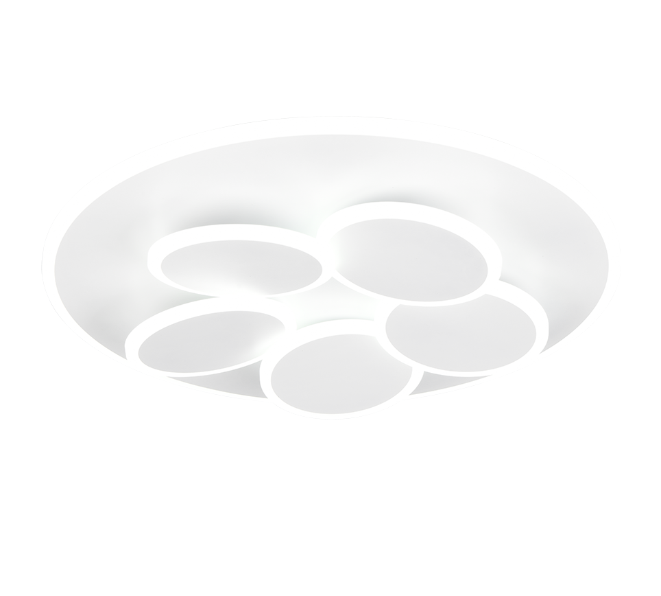 MANDALA | Ceiling lamp | White mat | Metal
