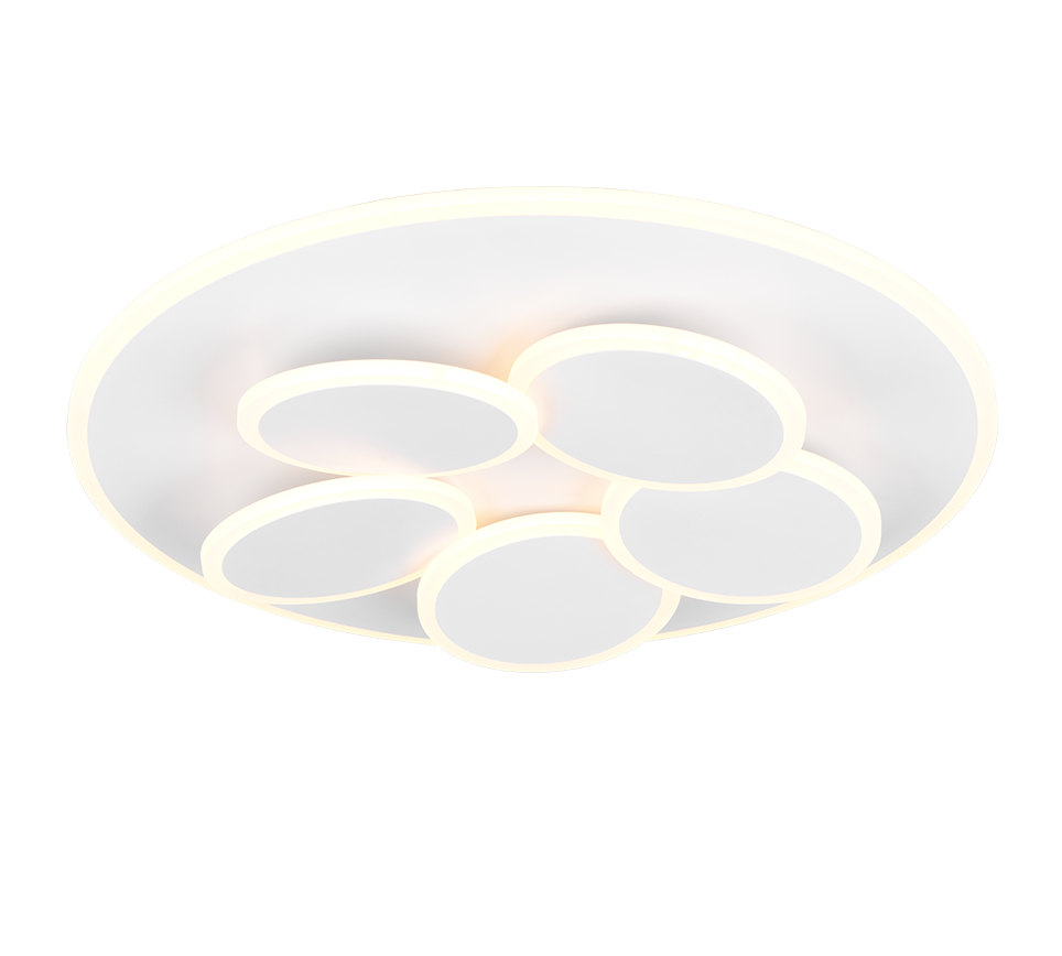 MANDALA | Ceiling lamp | White mat | Metal