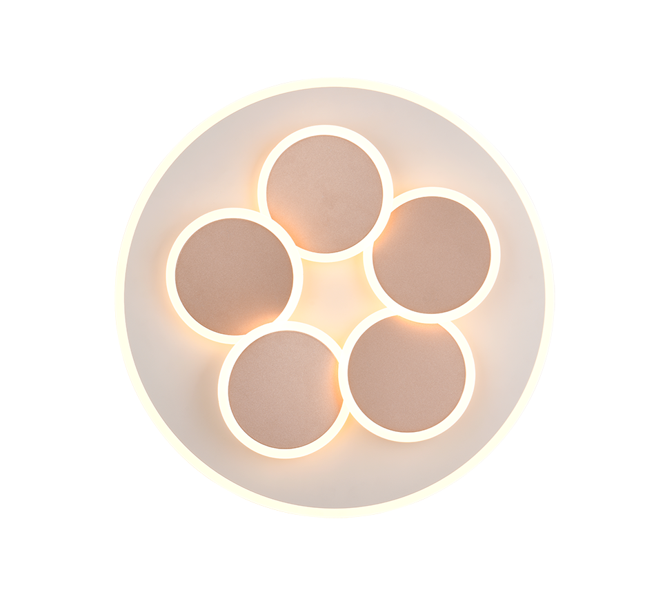MANDALA | Ceiling lamp | Warm grey | Metal