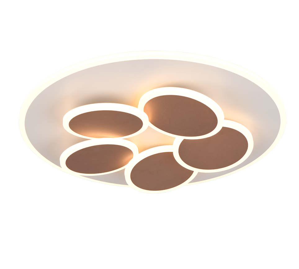 MANDALA | Ceiling lamp | Warm grey | Metal