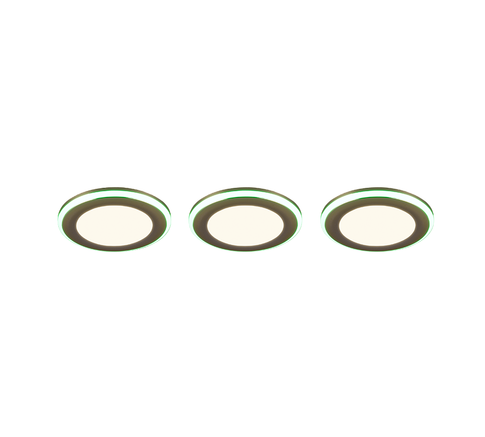 ARGUS | Recessed lighting | Chrome | Plastic