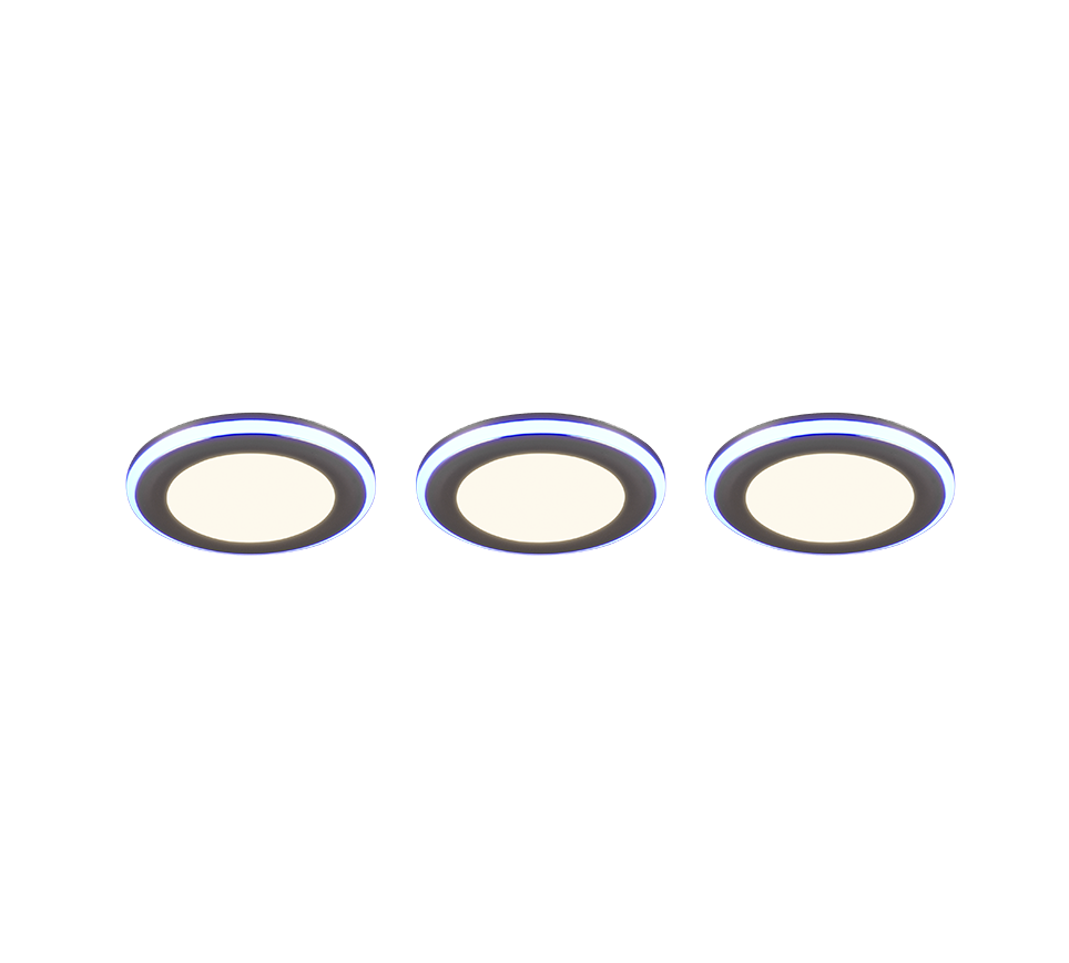 ARGUS | Recessed lighting | Chrome | Plastic