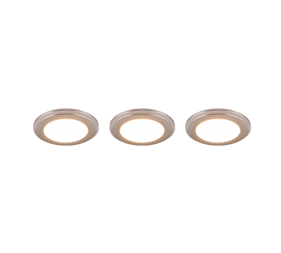 ARGUS | Recessed lighting | Chrome | Plastic