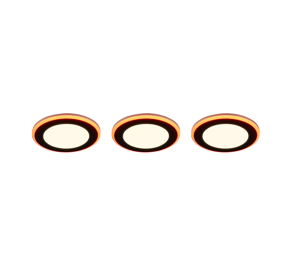ARGUS | Recessed lighting | Black mat | Plastic