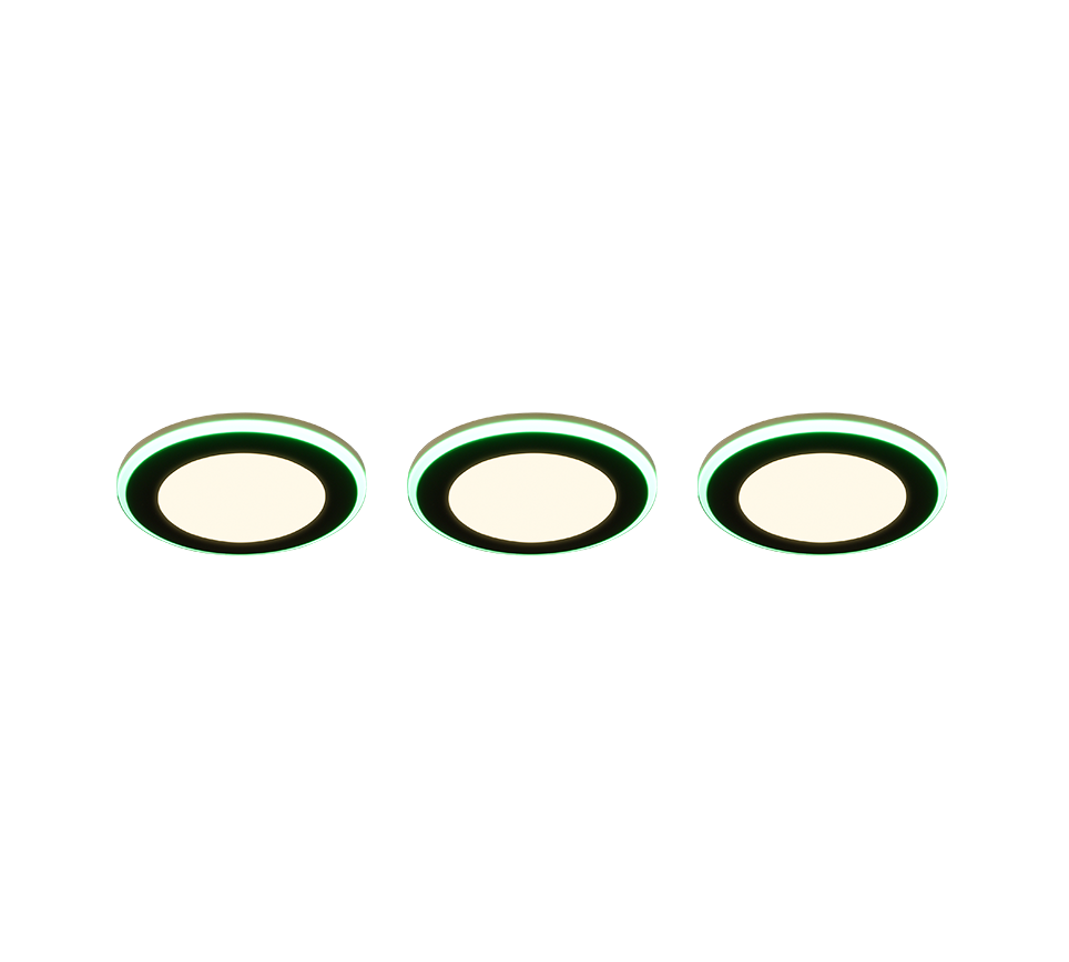 ARGUS | Recessed lighting | Black mat | Plastic