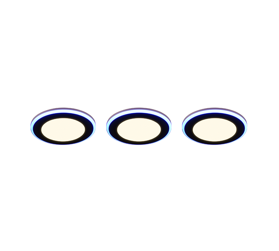 ARGUS | Recessed lighting | Black mat | Plastic