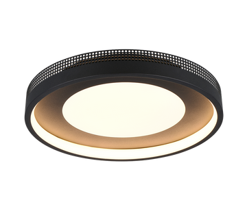SOLEA | Ceiling lamp | Black mat | Plastic