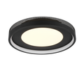 SOLEA | Ceiling lamp | Black mat | Plastic