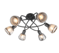 TARIFA | Ceiling lamp | Black mat | Metal