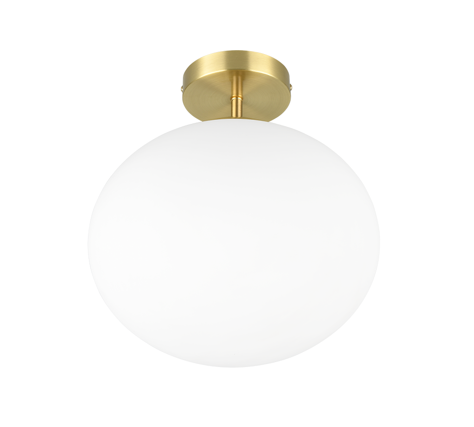 FOMENTO | Ceiling lamp | Brass mat | Metal