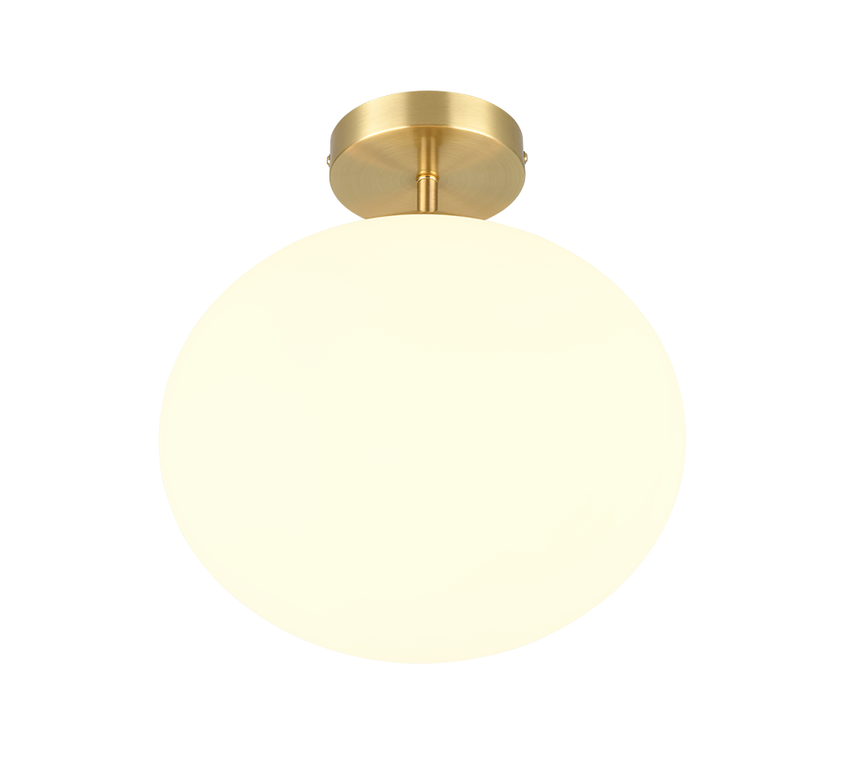 FOMENTO | Ceiling lamp | Brass mat | Metal