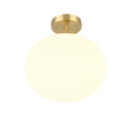 FOMENTO | Ceiling lamp | Brass mat | Metal