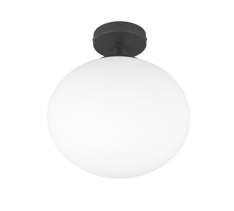 FOMENTO | Ceiling lamp | Black mat | Metal