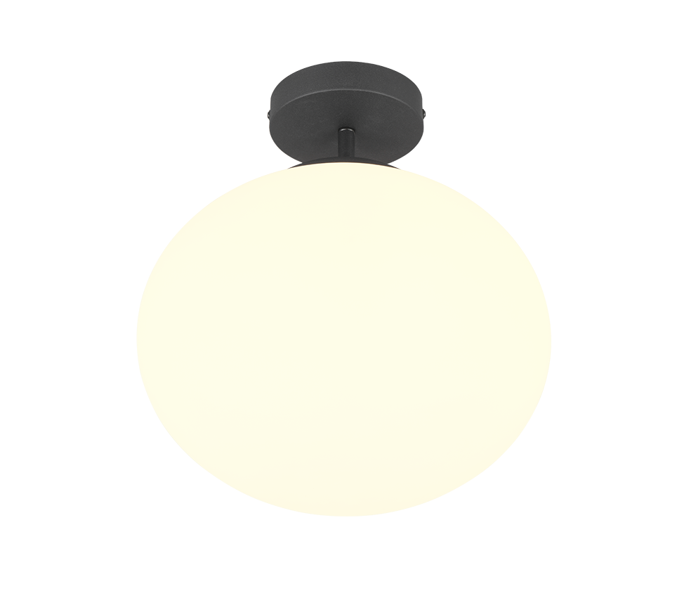 FOMENTO | Ceiling lamp | Black mat | Metal