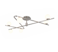 FLAMING | Ceiling lamp | Nickel mat | Metal