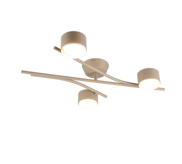 CODA | Ceiling lamp | Warm beige | Metal